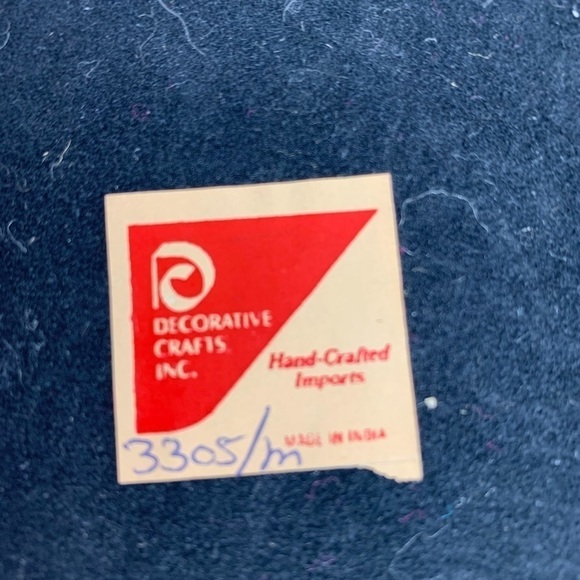 VINTAGE DECRORATIVE CRAFTS  BRASS CANDLE HOLDERS - Picture 12 of 14